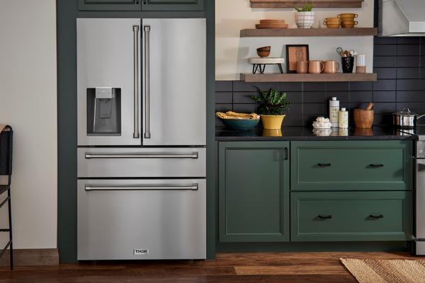 ZLINE Autograph 36-Inch Counter-Depth Refrigerator in Stainless Steel