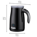 Dualit Hot Chocolate Maker & Milk Frother in Black (84175)
