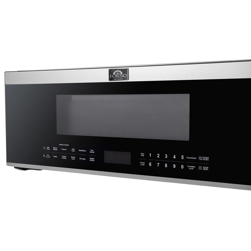 Forno Padula 30-Inch Over-the-Range Microwave in Black (FOTR3080-30)