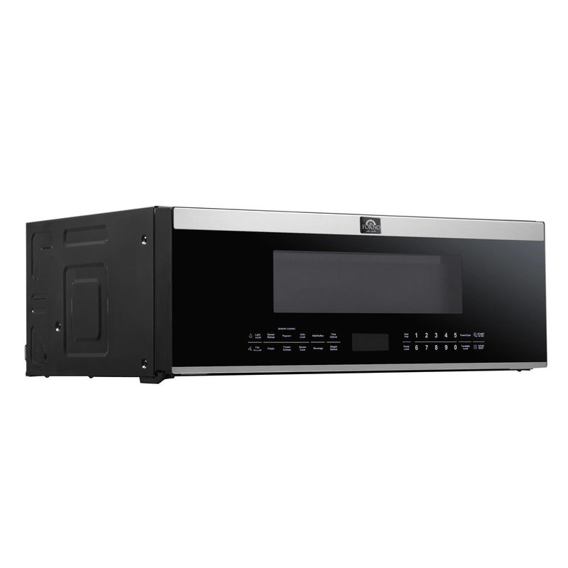 Forno Padula 30-Inch Over-the-Range Microwave in Black (FOTR3080-30)