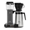 Moccamaster KBT Thermal Carafe 10-Cup Coffee Maker in Stone Grey with Manual Adjust Drip-Stop, 40 Ounce, 1.25L (79115)