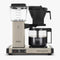 Moccamaster KBGV Select Glass Carafe 10-Cup Coffee Maker in Sandstone with Volume Selector Switch, Automatic Drip-Stop & Auto-off 100 minutes, 40 Ounce, 1.25L (53633)