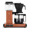 Moccamaster KBGV Select Glass Carafe 10-Cup Coffee Maker in Terracotta with Volume Selector Switch, Automatic Drip-Stop & Auto-off 100 minutes, 40 Ounce, 1.25L (53631)
