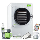 Harvest Right Home Freeze Dyer with Premier Vacuum Pump, 6 Tray & Mylar Starter Kit in White, Large (N-HRFDLWH-PP)