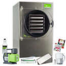 Harvest Right Home Freeze Dryer with Premier Vacuum Pump, 5 Tray & Mylar Starter Kit in Stainless Steel, Medium (N-HRFDMSS-PP)