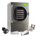 Harvest Right Home Freeze Dryer with Oil Free Pump, 5 Tray & Mylar Starter Kit in Stainless Steel, Medium (N-HRFDMSS-PP, SP-GW11060)