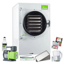 Harvest Right Home Freeze Dryer with Premier Vacuum Pump, 5 Tray & Mylar Starter Kit in White, Medium (N-HRFDMWH-PP)