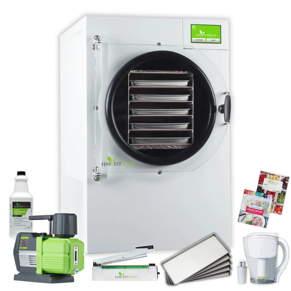 Harvest Right Home Freeze Dryer with Premier Vacuum Pump, 5 Tray & Myl