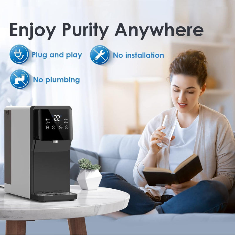 Waterdrop Countertop Reverse Osmosis Water Dispenser (WD-N1-W)