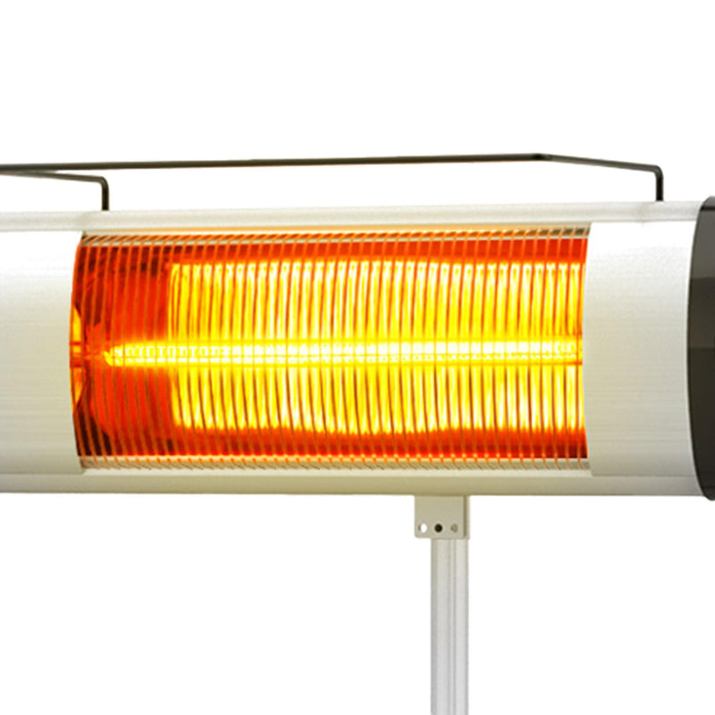 Parrot Uncle Porch Garden Electric Thermostat Patio Heater Standing Garden 1500W Infrared Heater with Remote Control Outdoor/Indoor (NX-1500R)