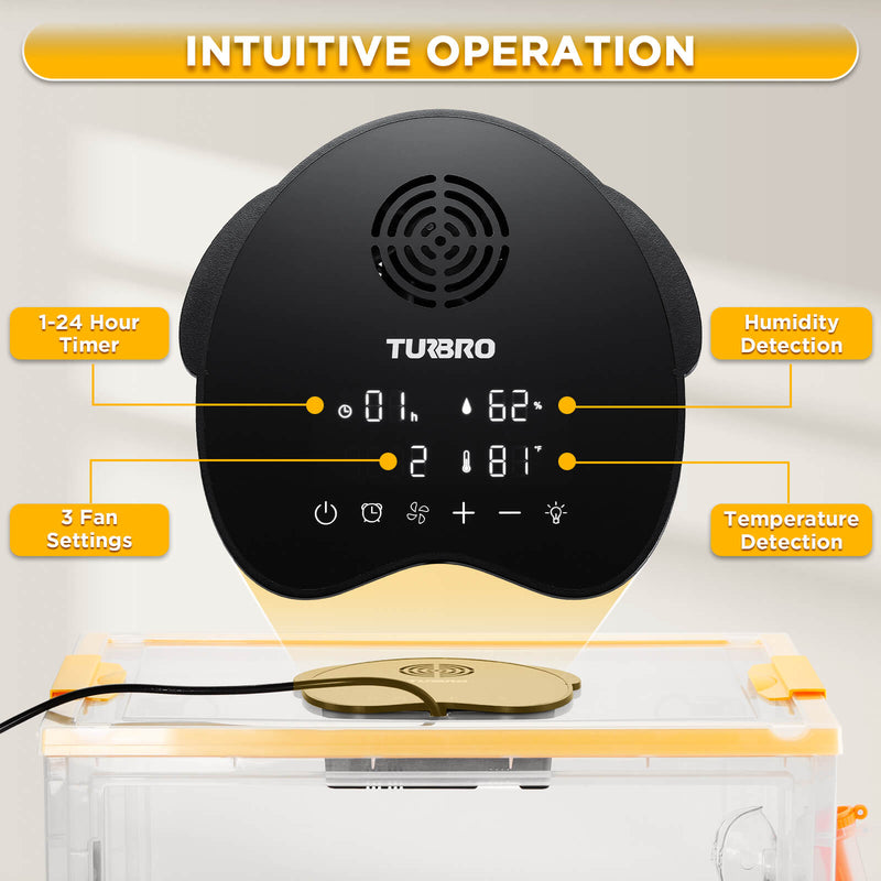 TURBRO Neighborhood Pet Incubator, White Translucent (707-NBH-PH02A)