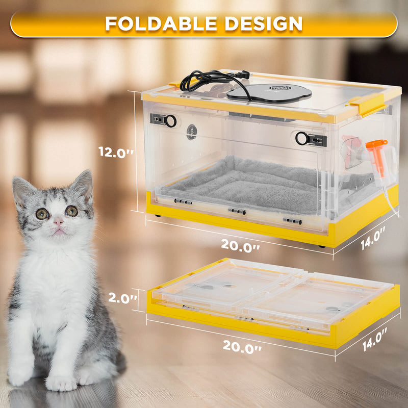 TURBRO Neighborhood Pet Incubator, White Translucent (707-NBH-PH02A)