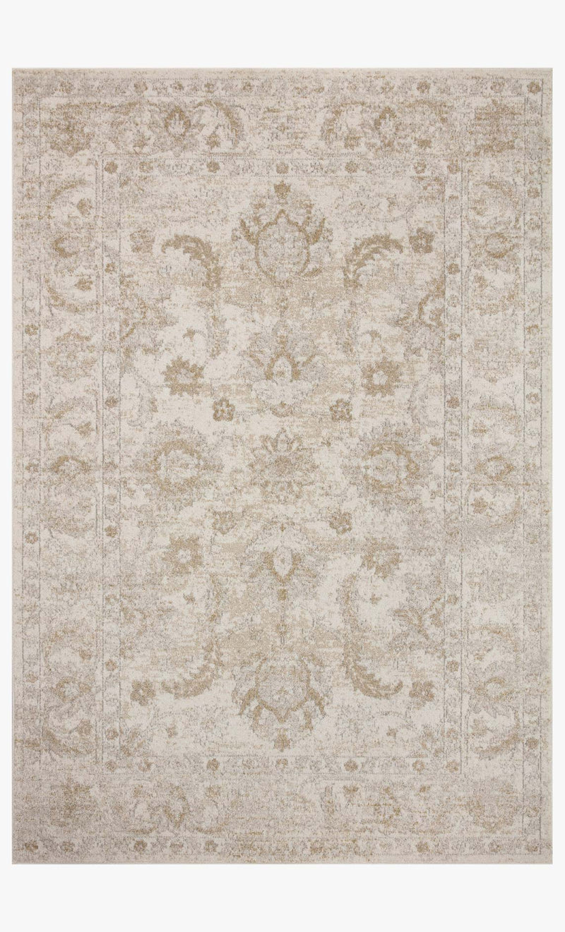 Loloi Odette Traditional in Ivory and Beige 11'2" x 15' 7" Area Rug (ODT-03)