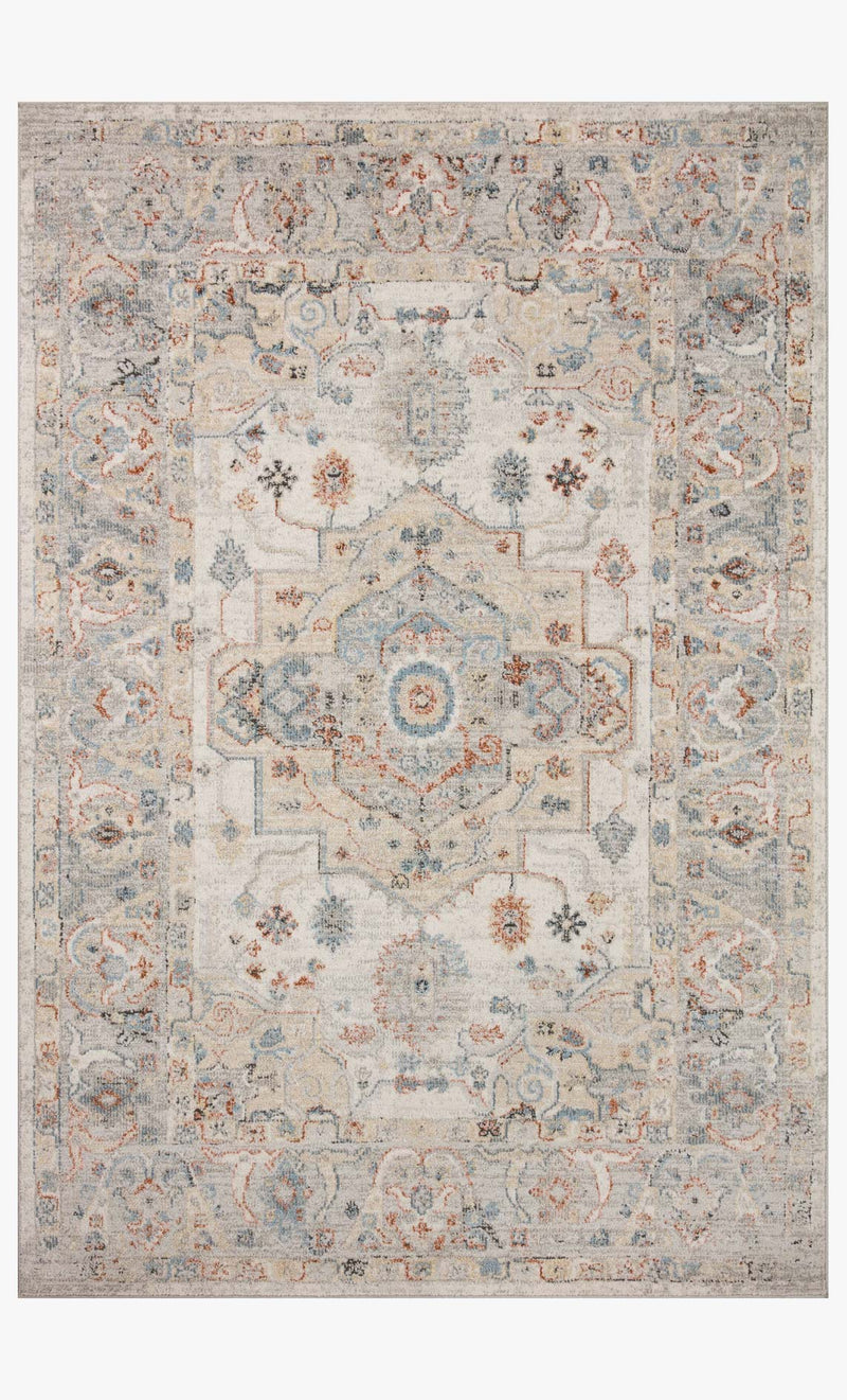 Loloi Odette Traditional in Ivory 2' 7" x 16' Runner Rug (ODT-09)