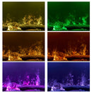 Dimplex Optimyst Linear 86-Inch Water Vapor Fireplace with with Acrylic Ice and Driftwood Media (OLF86-AM)