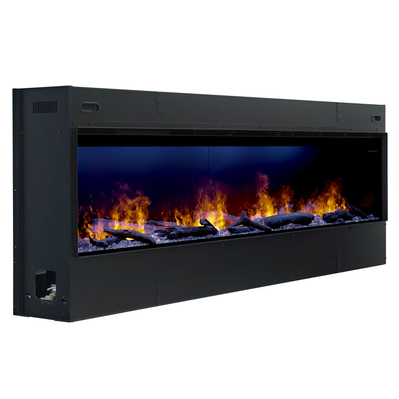 Dimplex Optimyst Linear 86-Inch Water Vapor Fireplace with with Acrylic Ice and Driftwood Media (OLF86-AM)
