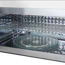 Forno Fornace 30-Inch Over-the-Range Convection Microwave in White with Stainless Steel Handle – 1.5 cu.ft, 300 CFM Vent, Touch Control, LED Light (FOTR3038-30WHT)