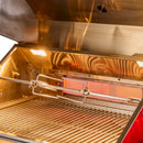 Forno Rimini Outdoor Kitchen 30-Inch BBQ 62,000 BTU, 4.8 cu.ft. Beverage Center, Stainless Steel Sink, White Countertops (FODKT2575WHT)