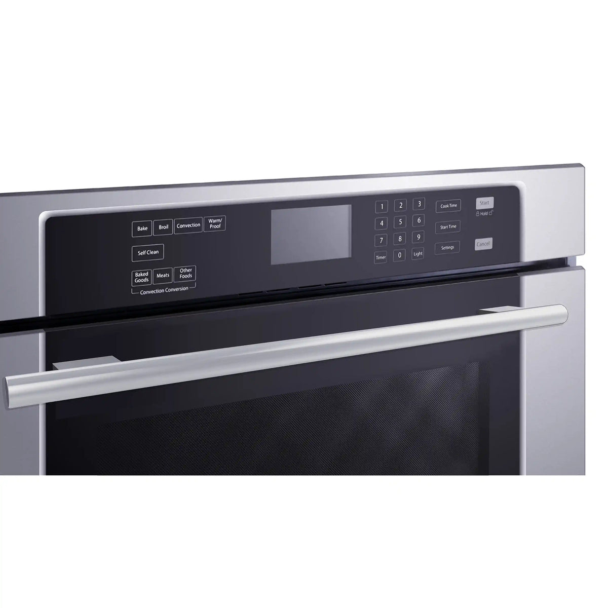 3-piece appliance package: wall oven touch control panel with digital display