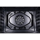 Forno 3-Piece Appliance Package - 36-Inch Lseo Gas Rangetop, Wall Oven & Microwave Oven in Stainless Steel