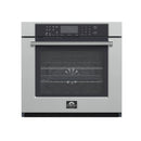 Forno 2-Piece Appliance Package - 36-Inch Lseo Gas Rangetop & Wall Oven in Stainless Steel