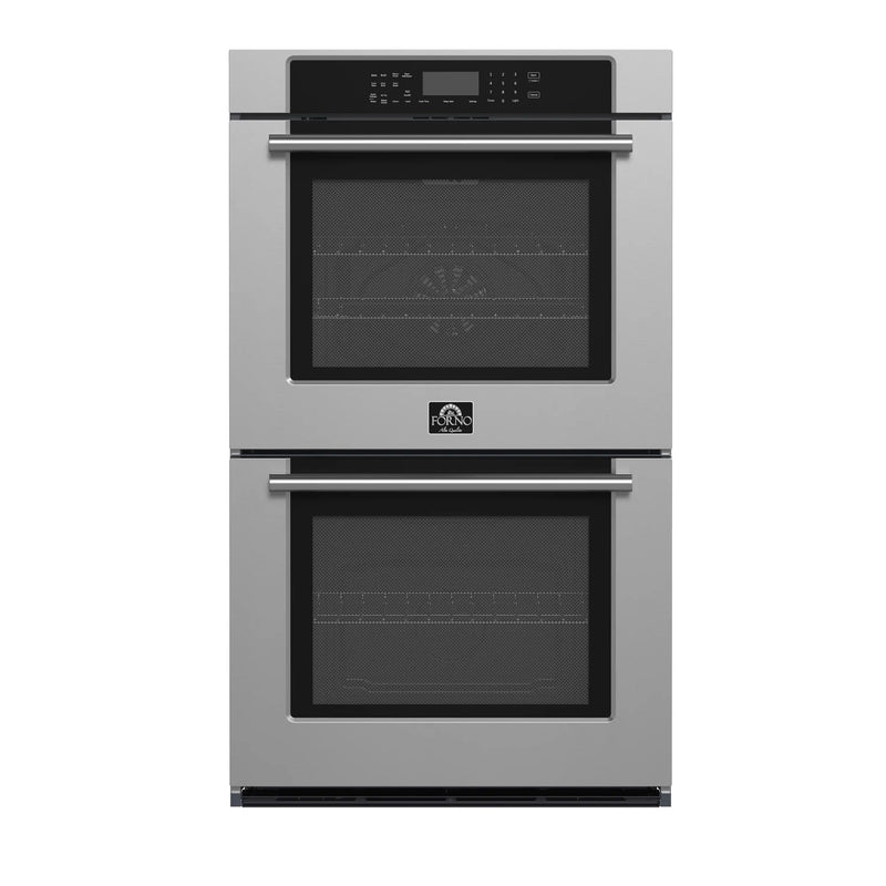 Forno Villarosa 30-Inch Convection Double Electric Wall Oven in Stainless Steel (FBOEL1365-30)