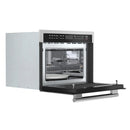 Forno 5-Piece Appliance Package - 30-Inch Electric Range, Wall Mount Range Hood, Pro-Style Refrigerator, Dishwasher, and 24-Inch Microwave Oven in Stainless Steel