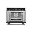 Forno 5-Piece Appliance Package - 48-Inch Gas Range, Wall Mount Range Hood, 36-Inch Refrigerator, Dishwasher, and 24-Inch Microwave Oven in Stainless Steel