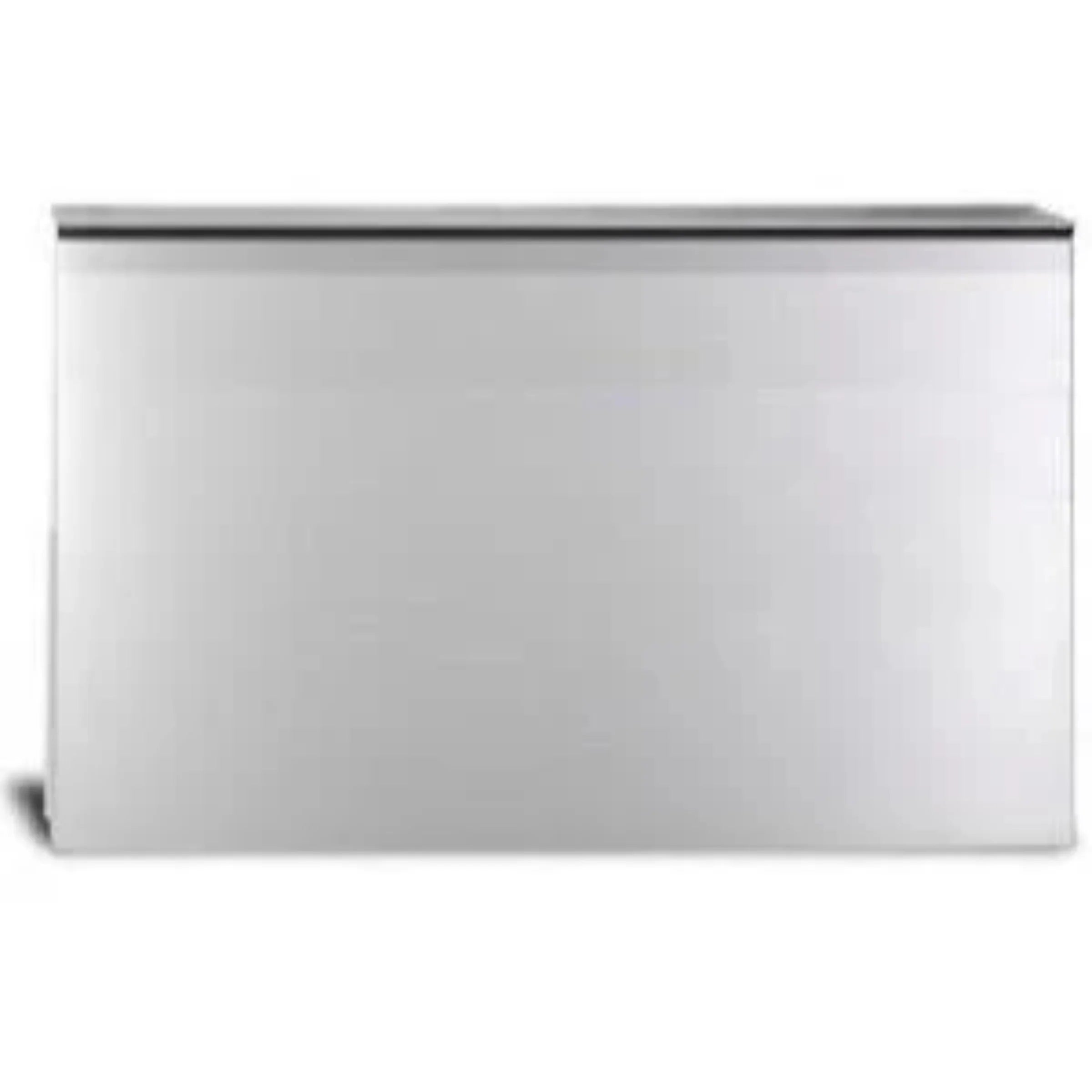 Stainless steel wall-mount range low back, 9-inch backsplash for 48-inch ranges