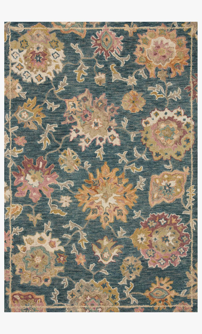 Loloi Padma Transitional Navy 5' x 7' 6" Area Rug