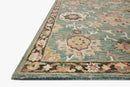 Loloi Padma Transitional Teal 2' 6" x 7' 6" Runner Rug