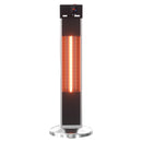 Parrot Uncle 32-Inch H Portable Vertical Infrared Heater 1500W Electric Stander with Remote Control, Tip-over Switch, LED Display 24h Timer (PD15R)