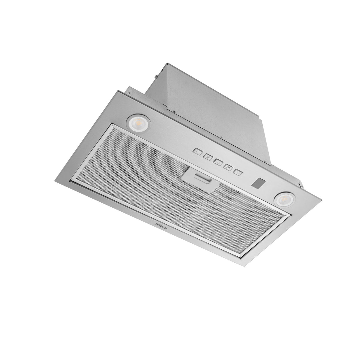 Broan-NuTone Elite 21-Inch 450 CFM Custom Range Hood Power Pack Insert with Voice Control in Stainless Steel (PM400SSV)