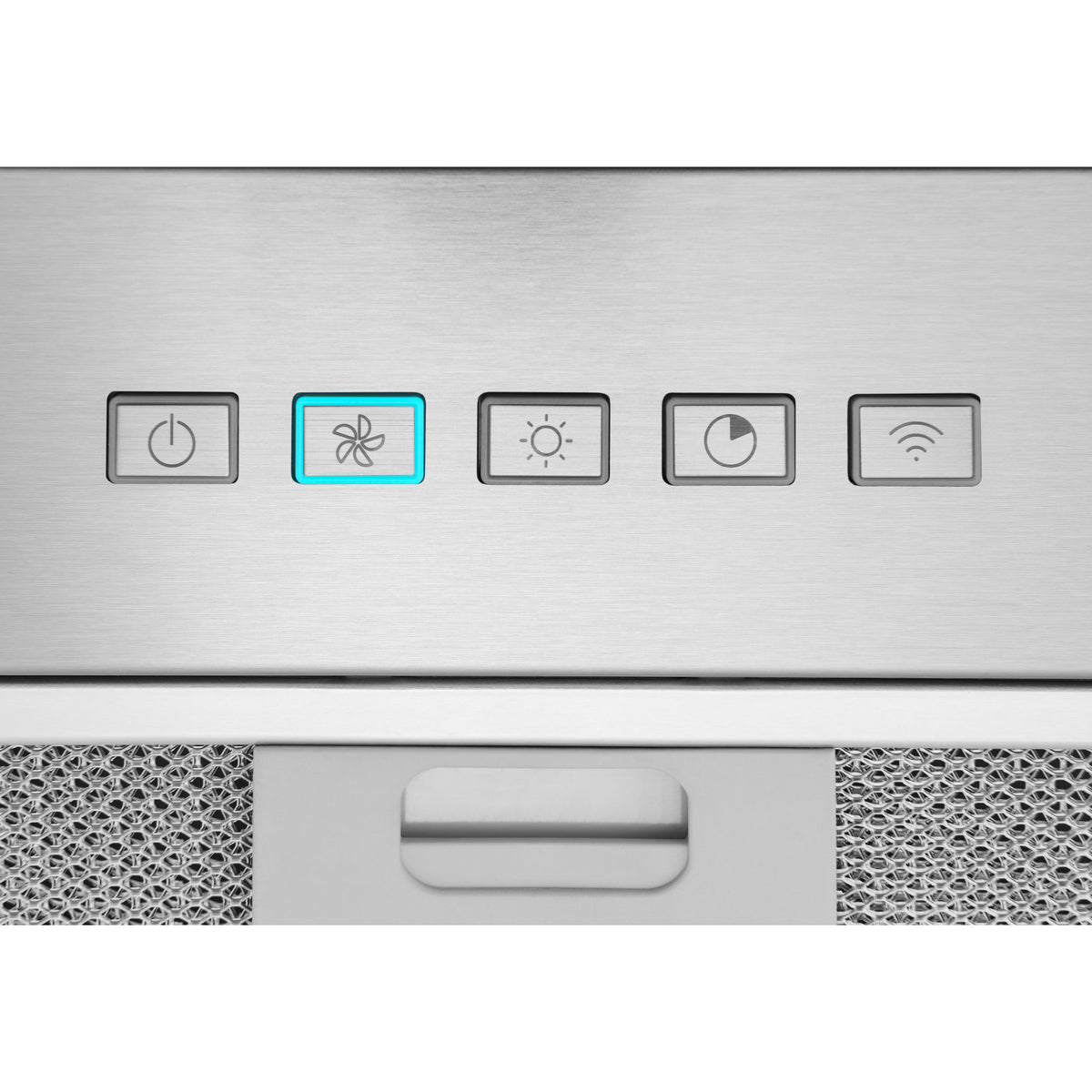 Broan-NuTone Elite 21-Inch 450 CFM Custom Range Hood Power Pack Insert with Voice Control in Stainless Steel (PM400SSV)