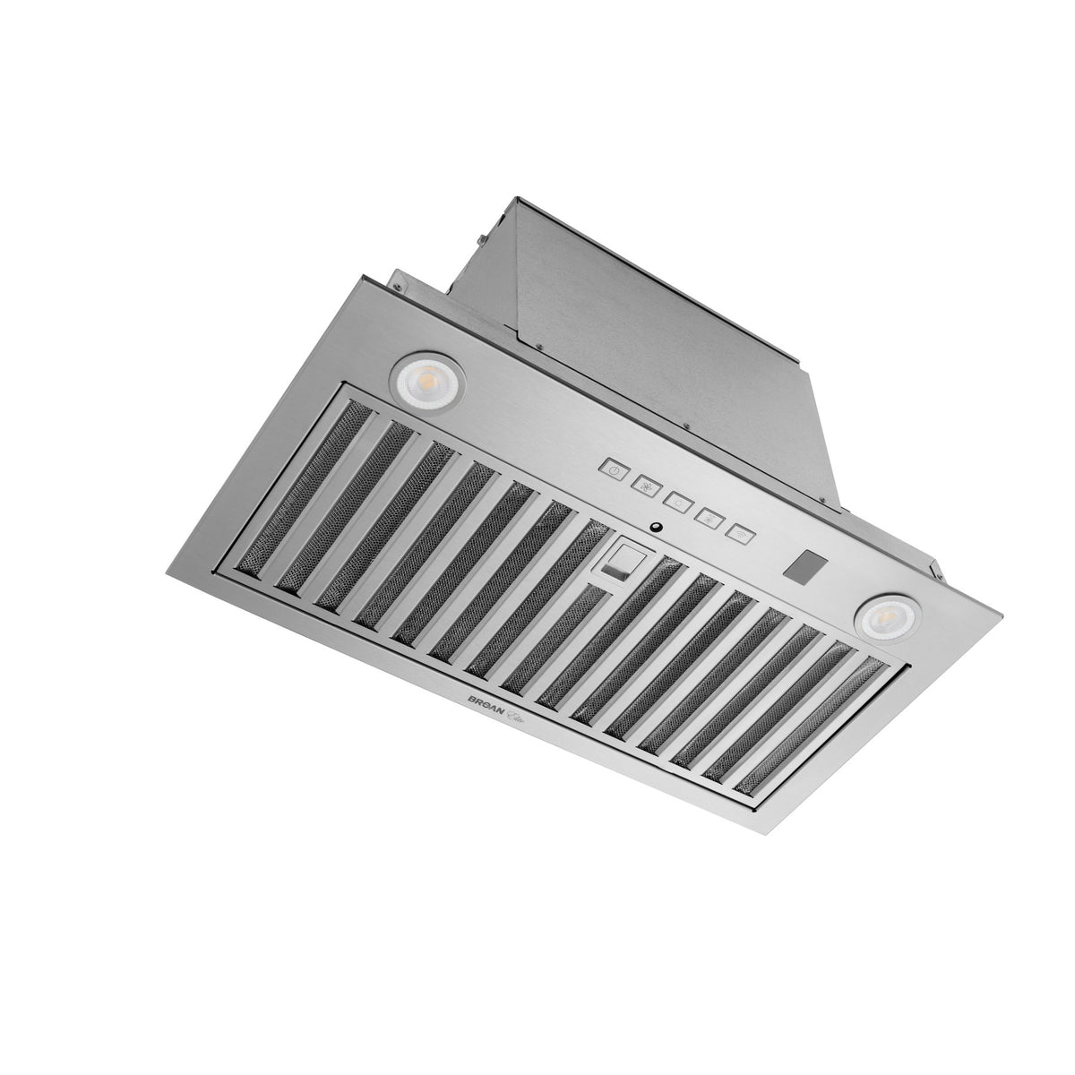 Broan-NuTone Elite 21-Inch 650 CFM Custom Range Hood Power Pack Insert with SmartSense and Voice Control in Stainless Steel (PM600SSV)