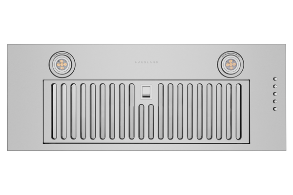 Hauslane 450 CFM Convertible Built-In Range Hood Insert with Stainless Steel Filters (IN-R100)