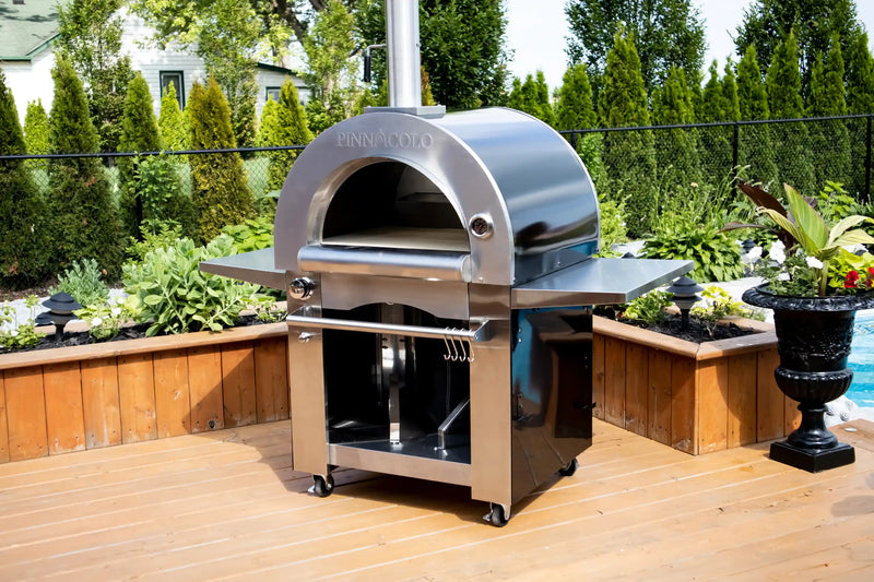 Pinnacolo Ibrido Hybrid Gas/Wood Powered Pizza Oven (PPO-1-03)