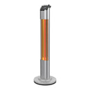 Parrot Uncle 1500-Watt Electric Patio Heater Infrared Outdoor/Indoor Use with Remote Control, 24 Hour Timer