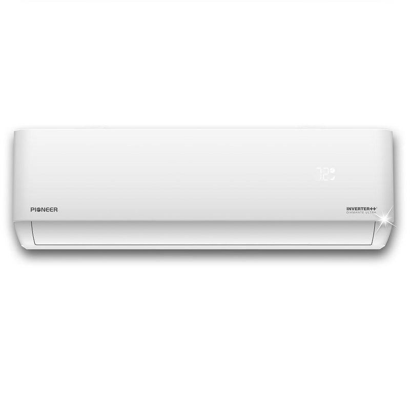 Pioneer Diamante Ultra Mini Split - 9,000 BTU Ductless Mini-Split Inverter++ Air Conditioner and Heat Pump with 16 Ft. Lineset - 23.5 SEER2, Energy-Star, Wi-Fi, 230V (WYT009GLFI22RL)