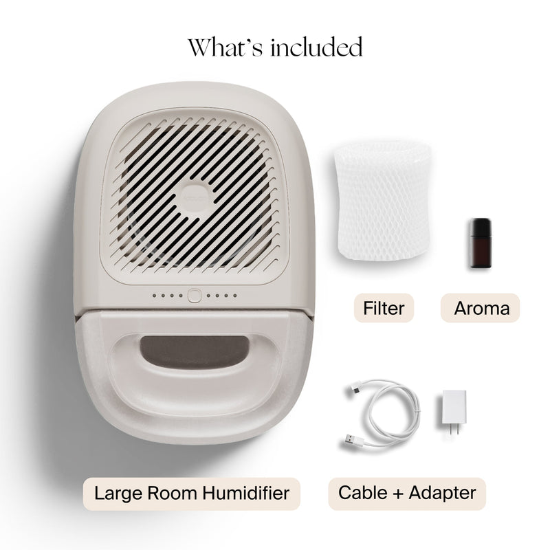 Canopy Large Room Humidifier Aroma Diffuser with UV Light for Large Spaces