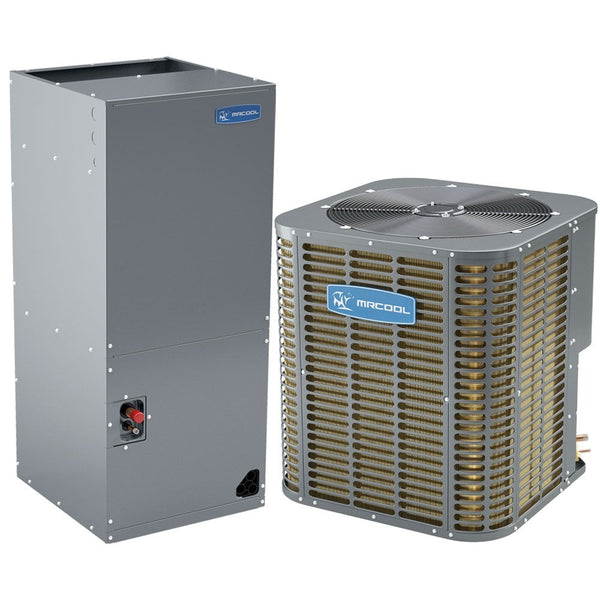 MRCOOL ProDirect Series - Central Heat Pump & Air Conditioner Split System - 4 Ton, 15 SEER, 48K BTU - Multiposition