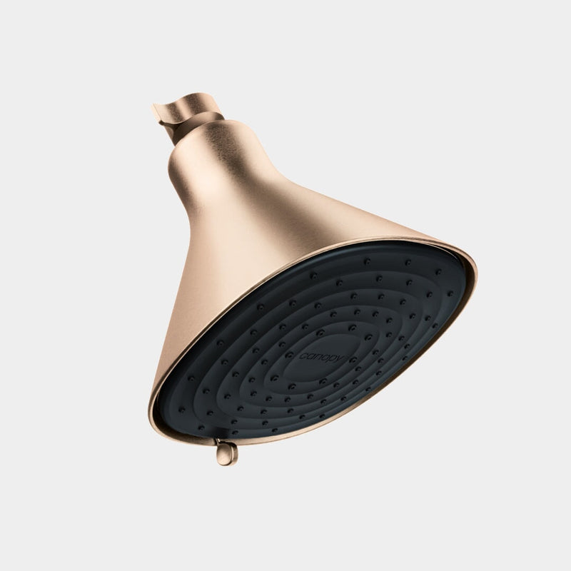 Canopy Filtered Tool-Free Showerhead with Felt Diffuser