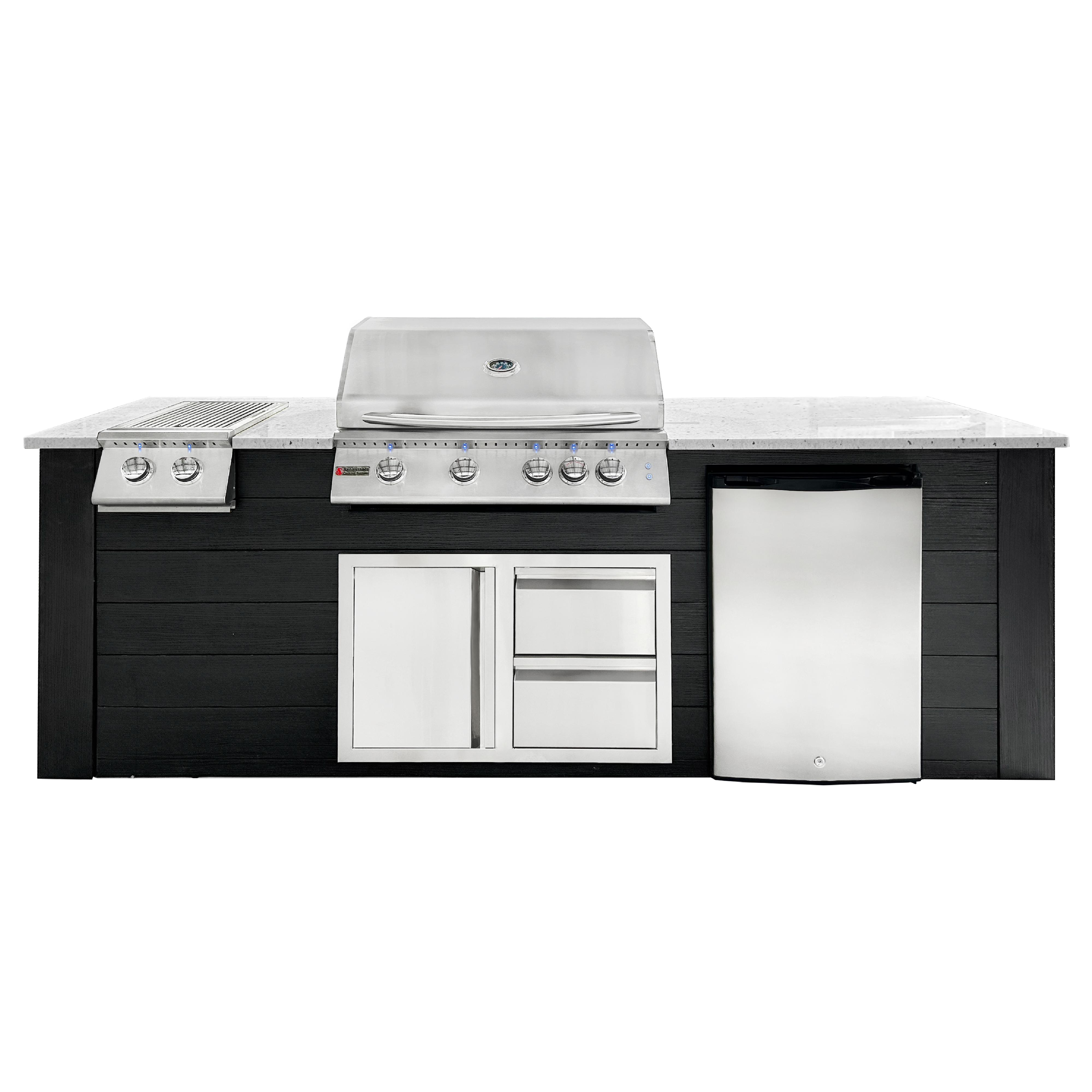8ft white/black, with lights, VDC1SCL combo