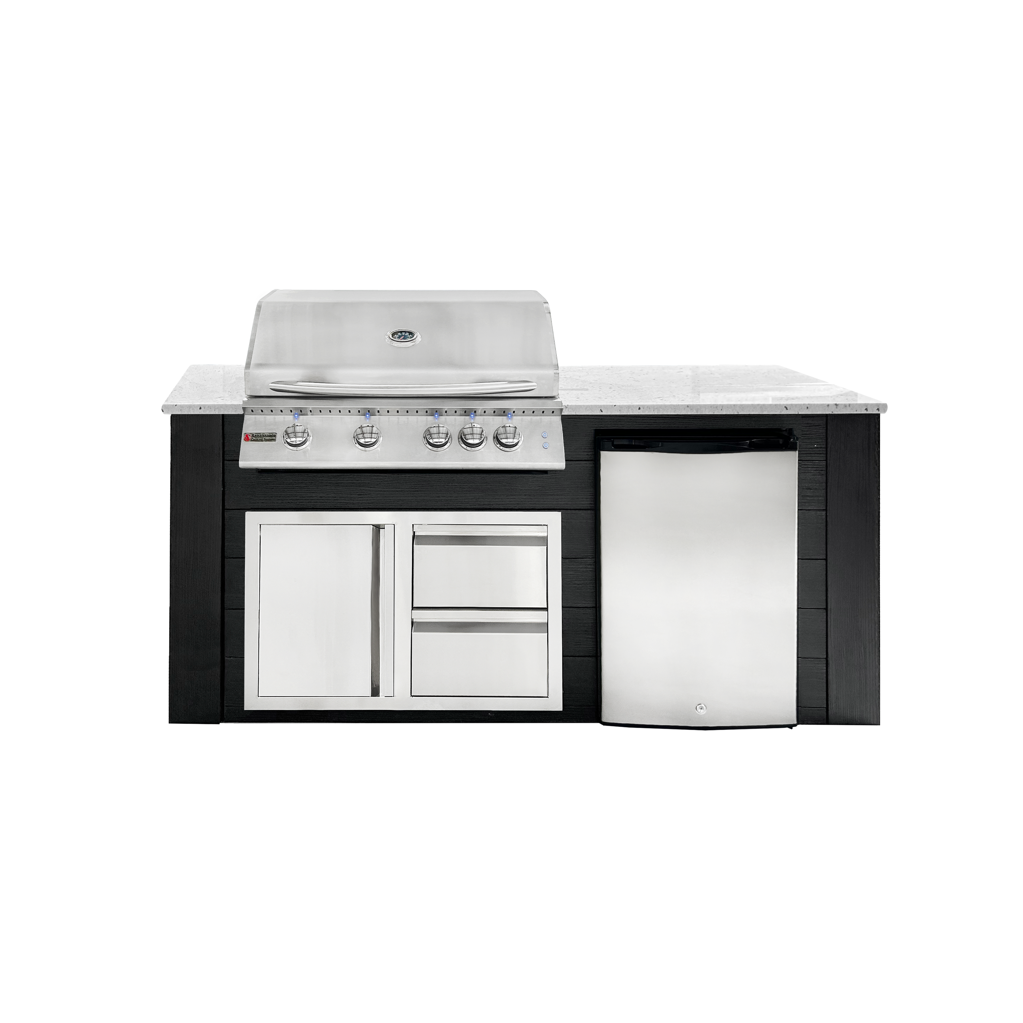 6ft white/black, with lights, VDC1SCL combo