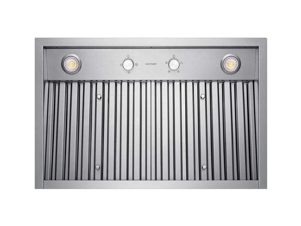Victory Q5 42-inch range hood insert with 450/600 CFM remote blower (Q5-42-RB)