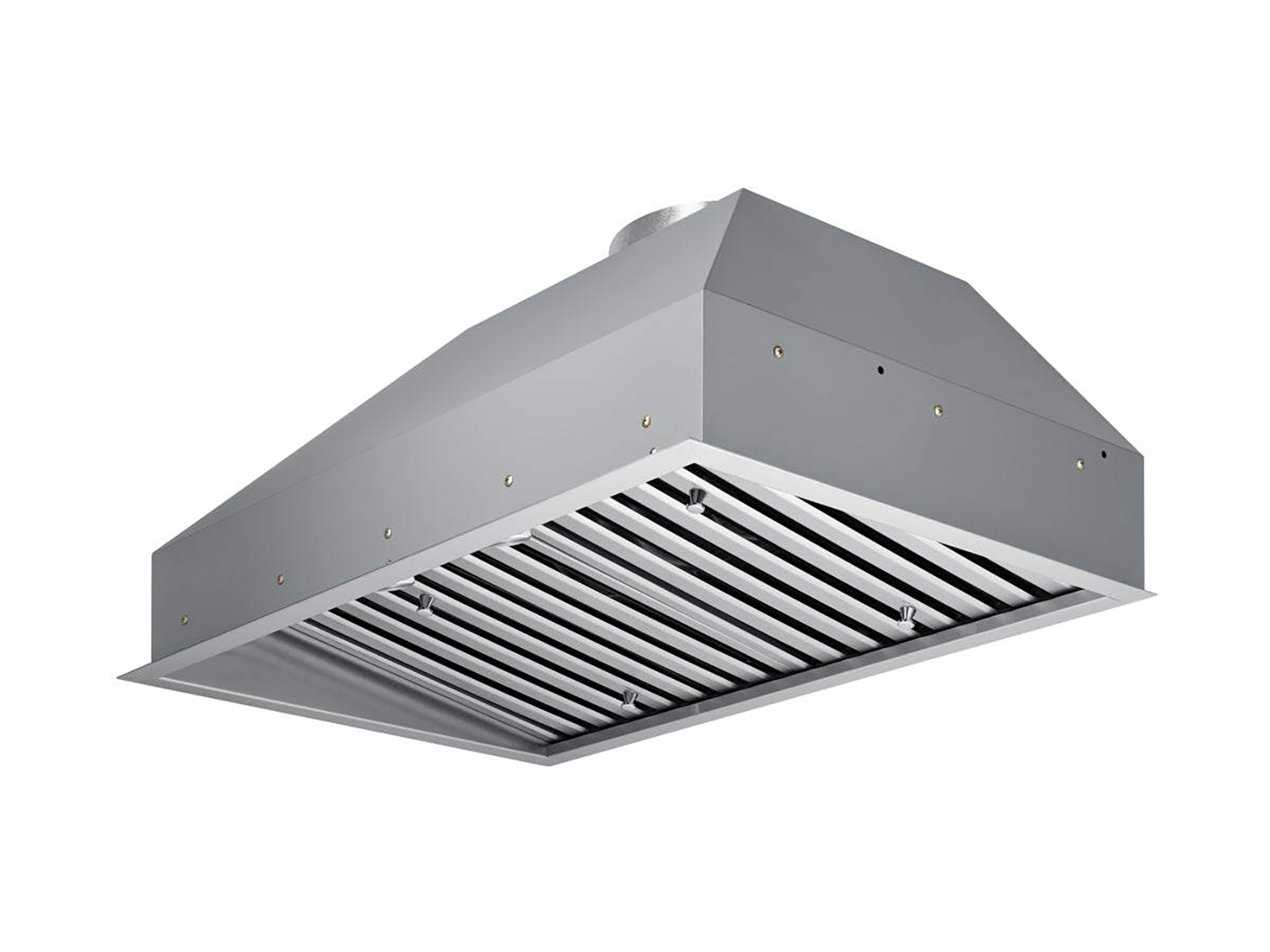 Victory Q5 30-Inch 750 CFM Insert Range Hood with Round Lights in Stainless Steel (Q5-30-RND)