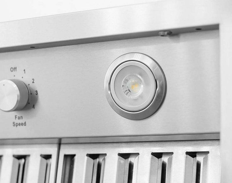 Victory Twister MAX 48-Inch 1200 CFM Island Range Hood in Stainless Steel (Twister-MAX-Island-48)