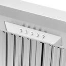 Cosmo 4-Piece Appliance Package - 36-Inch Single Oven Gas Range, Under Cabinet Range Hood, Dishwasher and Refrigerator in Stainless Steel (COS-4PKG-209)