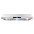 Cosmo 48-Inch Ducted Under Cabinet Range Hood in Stainless Steel (COS-QS48)