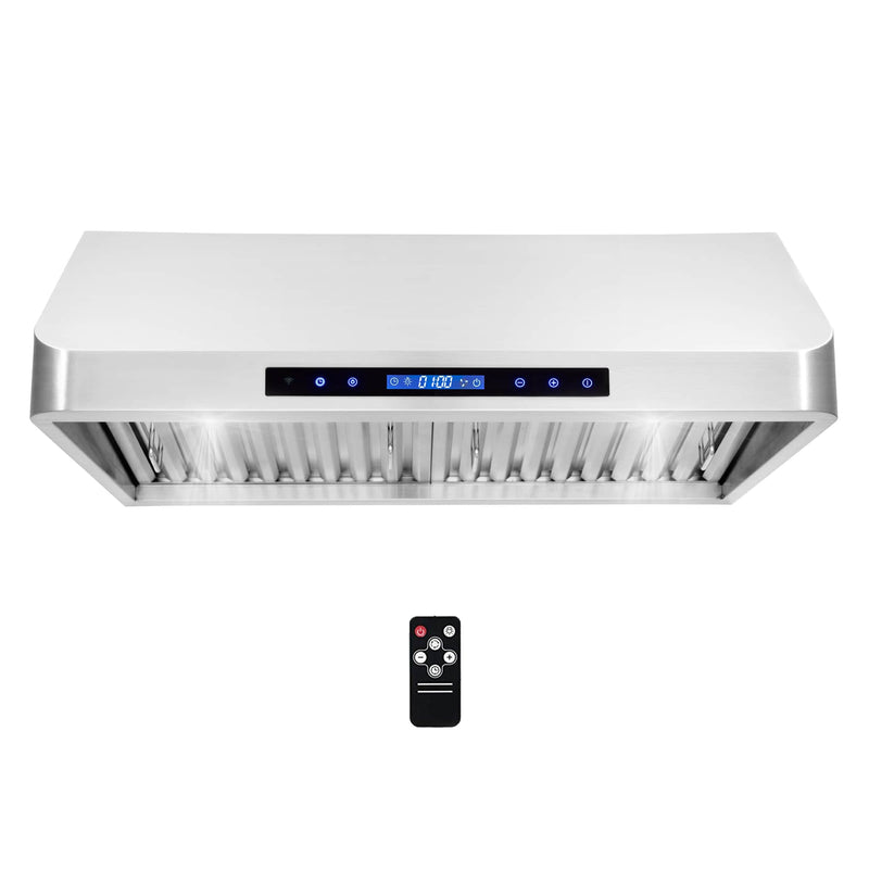 Cosmo UMC30 30 Inch Under Cabinet Range Hood with Touch Control, Stainless  Steel